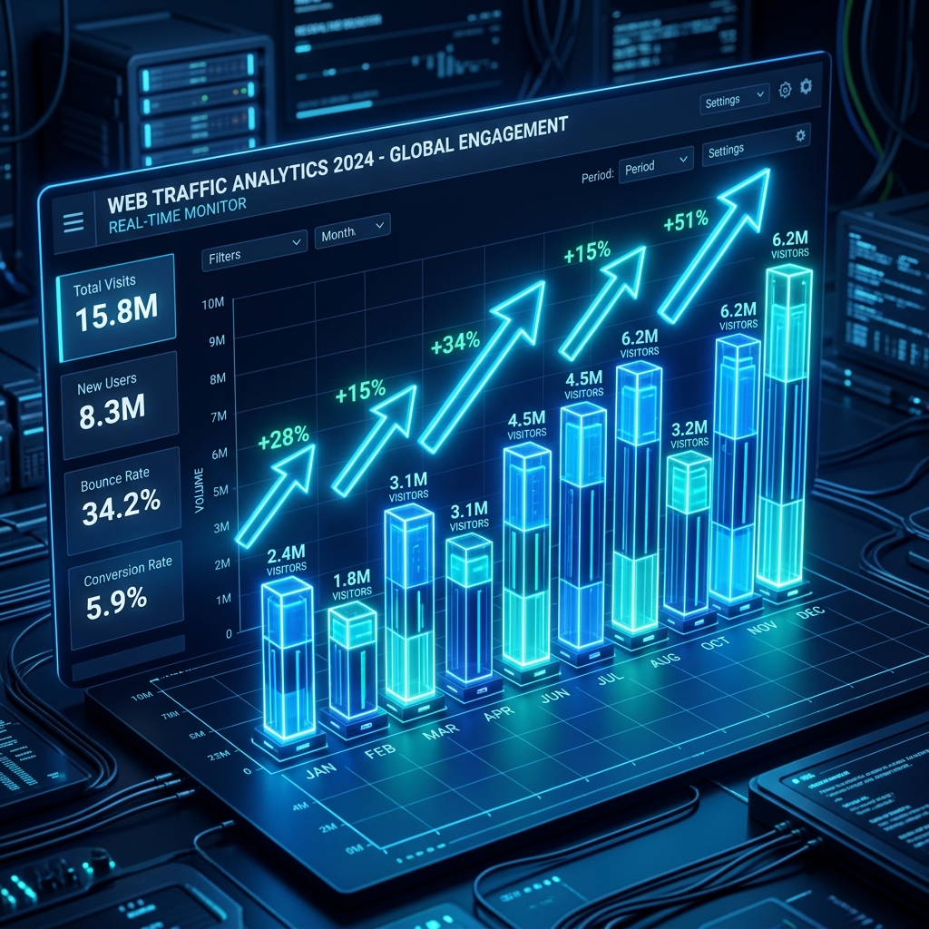 AI SEO and Google Ads Stock Visual